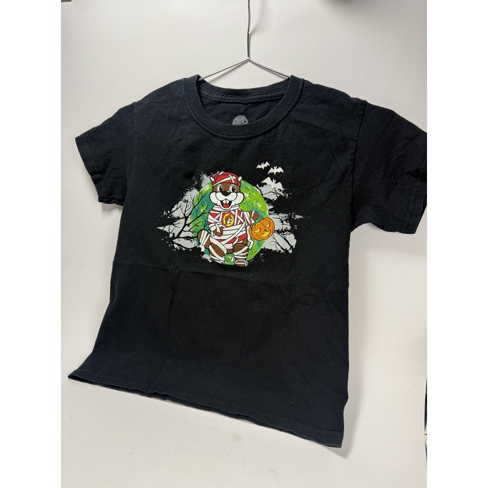 Buc-ee's Boo Crew Halloween T Shirt Youth XS Black Graphic Tee